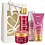 Kit Presente Kiss New York Rosé Glamour: Sabonete Líquido 300ml, Esfoliante 280g, Body Splash 200ml e Loção Hidratante 180ml - Imagem 1
