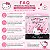 Espelho Led Lumi Reflect Hello Kitty by Klass Vough Ref. BMHK-295 - Imagem 8