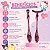 Kit com 2 Massageadores Facial Massager Hello Kitty and Friends by Klass Vough MSHK-02 - Imagem 2