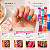 Kit Dailus Dai Goods 9 Esmaltes Cremosos Veganos 8ml - Imagem 4
