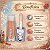 Gloss Oil Labial Fenzza Disney Princesa Bela Golden Drop Dis124 - Imagem 2