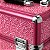 Maleta de Maquiagem Cisne Linha Shine Pink Glitter e Rosa com 3 Bandeja com divisoria Csn 5192B - Imagem 6