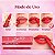 Lápis Batom Retrátil Luisance Lips To Go Rouge Ref.:L7008 - Imagem 9