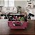 Maleta de Maquiagem Cisne Linha Shine Pink Glitter e Rosa com 3 Bandejas Csn-5171b - Imagem 4