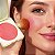 Blush Compacto Ruby Rose Silk Skin Natural Flush Cherry Crush Hb-t1001-2 - Imagem 5