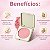 Blush Compacto Ruby Rose Silk Skin Natural Flush Dusty Rose Hb-t1001-5 - Imagem 2