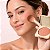 Blush Compacto Ruby Rose Silk Skin Natural Flush Latte Luxe Hb-t1001-3 - Imagem 5