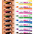 Kit Ruby Rose Game On Caneta Delineadora Com 8 - Imagem 3