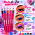 Kit Ruby Rose Game On Lápis Colorido Em Gel Para Olhos Com 5 - Imagem 6