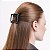 Piranha Para Cabelo Proart Metal Black Retangular Pdc67b - Imagem 4