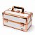 Maleta de Maquiagem Ruby´s Branca e Rose com 2 Bandejas Fs-1160ff - Imagem 4
