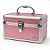 Maleta de Maquiagem Cisne Rosa e Prata com 1 Bandeja Csn-lc5131 - Imagem 1