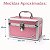 Maleta de Maquiagem Cisne Rosa e Prata com 1 Bandeja Csn-lc5131 - Imagem 6