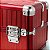 Maleta de Maquiagem Ruby´s Vermelha e Prata com 2 Bandejas Fs-1160ff - Imagem 5