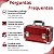 Maleta de Maquiagem Ruby´s Vermelha e Prata com 2 Bandejas Fs-1160ff - Imagem 9