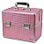 Maleta de Maquiagem Cisne Rosa e Prata Csn-a166 - Imagem 1