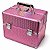 Maleta de Maquiagem Cisne Rosa e Prata Csn-a166 - Imagem 4
