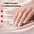 Unhas Postiças Broadway Kiss New York Classic French Francesinha Bailarina Médio Passion Bfr05b - Imagem 4