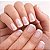 Unhas Postiças Belliz Francesinha Glitter Quadrado Curto Com 24 unidades Cód.:1206 - Imagem 3