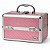 Maleta de Maquiagem Cisne Rosa e Prata com 2 Bandejas Csn-lc5142 - Imagem 1