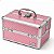 Maleta de Maquiagem Cisne Rosa e Prata com 2 Bandejas Csn-lc5142 - Imagem 4