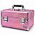 Maleta de Maquiagem Ruby´s Rosa e Prata com 2 Bandejas Csn-a160 - Imagem 1