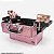 Maleta de Maquiagem Ruby´s Rosa e Prata com 2 Bandejas Csn-a160 - Imagem 7