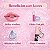 Gloss Labial e Blush Karen Bachini Beauty Preto Tatoo Com Chaveiro e Adesivos - Imagem 2