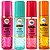 Kit Salon Line Body Splash Cabelo e Corpo: Xêrosa, Beleza Fatal, Viva La Vida, Radiante, Poder Pink 200ml - Imagem 1