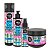 Kit Salon Line Top Coat Liso Ostentação: Shampoo 300ml, Máscara 300g, Levae-in 240ml e Óleo Capilar 120ml - Imagem 1