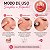 Blush e Lip Bouncy Ruby Kisses Melon Pop! Peach Mbb03bb - Imagem 6