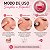 Blush e Lip Bouncy Ruby Kisses Melon Pop! Rosy Mbb02bb - Imagem 6