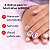 Kny Impress Mini Unhas Autocolantes Mystical Unicorn Imm303b - Imagem 4