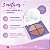 Paleta De Sombras Fenzza Disney Princesa Rapunzel Dis103 - Imagem 4
