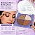 Paleta De Sombras Fenzza Disney Princesa Bela Dis103 - Imagem 4