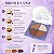 Paleta De Sombras Fenzza Disney Princesa Bela Dis103 - Imagem 6