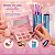 Kit Com 5 Pincéis e 1 Estojo Fenzza Disney Princesa Dis135 - Imagem 4