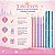 Kit Com 5 Pincéis e 1 Estojo Fenzza Disney Princesa Dis135 - Imagem 5