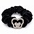 Elastico De Veludo Para Cabelo Com Pingente De Strass Modelos Variados - Imagem 1