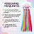 Kit Piranha Com Mecha Colorida Para Cabelo Com 6 Unidades - Imagem 6