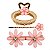 Kit Acessórios Para Cabelo Flor Metal: Bico de Pato, Grampo e Piranha Kt2520802-5 - Imagem 8
