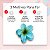 Kit Piranha Flor 3,5cm x 3,5cm Com 2 Unidades C50415 - Imagem 4