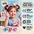 Paleta de Sombras e Brilhos Fenzza Disney Minnie Mouse Dis029 - Imagem 2