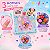 Kit De Maquiagem Infantil Fenzza Disney Minnie Mouse: Paleta de Brilho, Batom e Presilhas Dis044 - Imagem 4