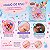 Kit De Maquiagem Infantil Fenzza Disney Minnie Mouse: Paleta de Brilho, Batom e Presilhas Dis044 - Imagem 5