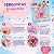 Kit De Maquiagem Infantil Fenzza Disney Minnie Mouse: Paleta de Brilho, Batom e Presilhas Dis044 - Imagem 6