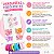 Kit Acessórios Para Cabelo Infantil: 2 Presilhas, 4 Piranhas e 10 Elásticos Df418-pr4904-1 - Imagem 6