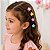 Kit Acessórios Para Cabelo Infantil: 2 Piranhas De Ursinhos e 4 Piranhas De Flores Df418-pr4705-3 - Imagem 3