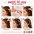 Kit Acessórios Para Cabelo Infantil: 2 Piranhas De Ursinhos e 4 Piranhas De Flores Df418-pr4705-3 - Imagem 5