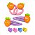 Kit Acessórios Para Cabelo Infantil Frutas: 1 Elástico, 2 Tic Tac e 4 Piranhas Df418-pr5210-3 - Imagem 13